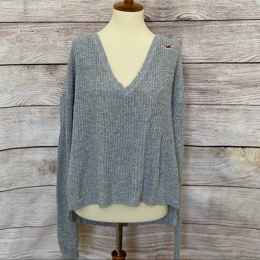 Hollister Slouchy V Neck Sweater